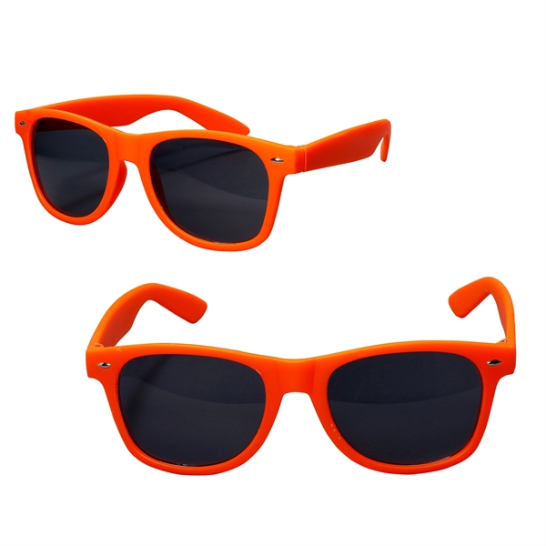 Rubberized Finish Fashion Sunglasses - Image 14