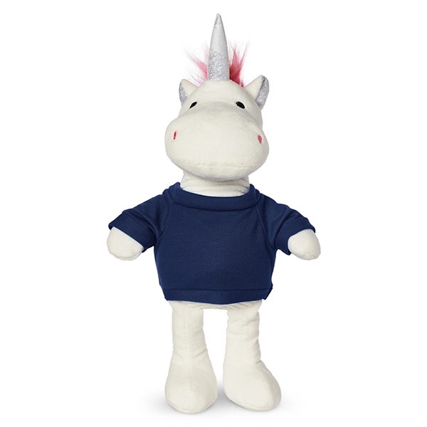 8.5" Plush Unicorn with T-Shirt - Image 12