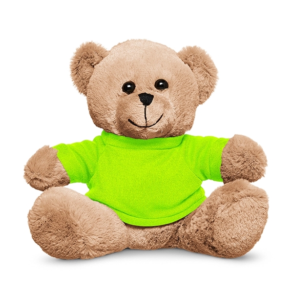 7" Plush Bear with T-Shirt - Image 9