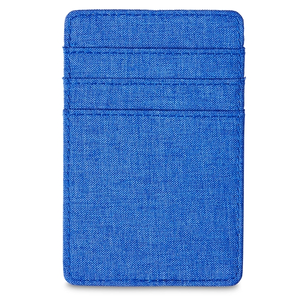 Heathered RFID Wallet with 6 Card Pockets - Image 8