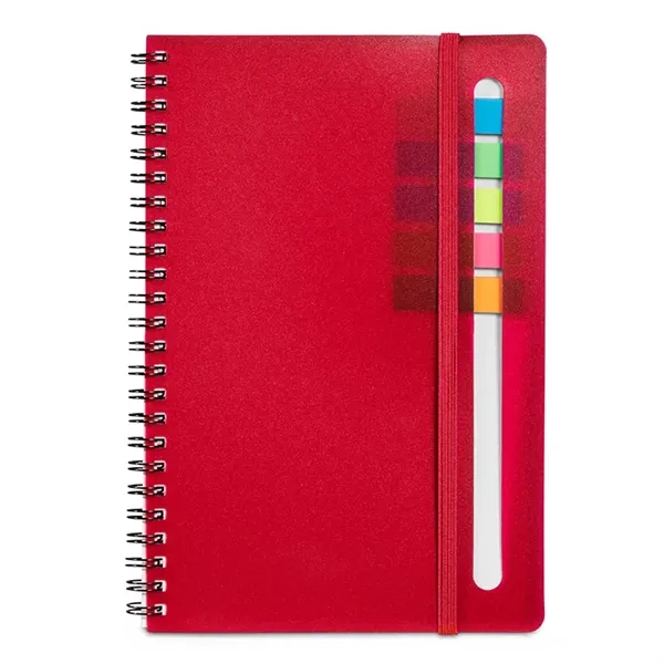 Semester Spiral Notebook with Sticky Flags - Image 9