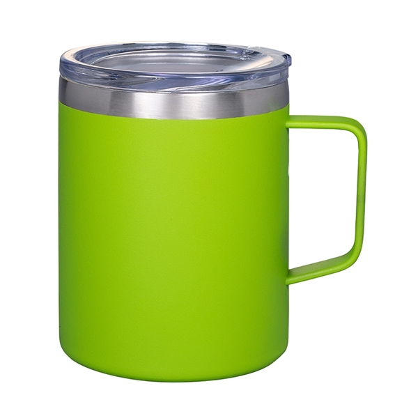 12 oz. Vacuum Insulated Coffee Mug with Handle - Image 8