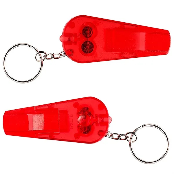 Flashlight Whistle Keychain - Image 3