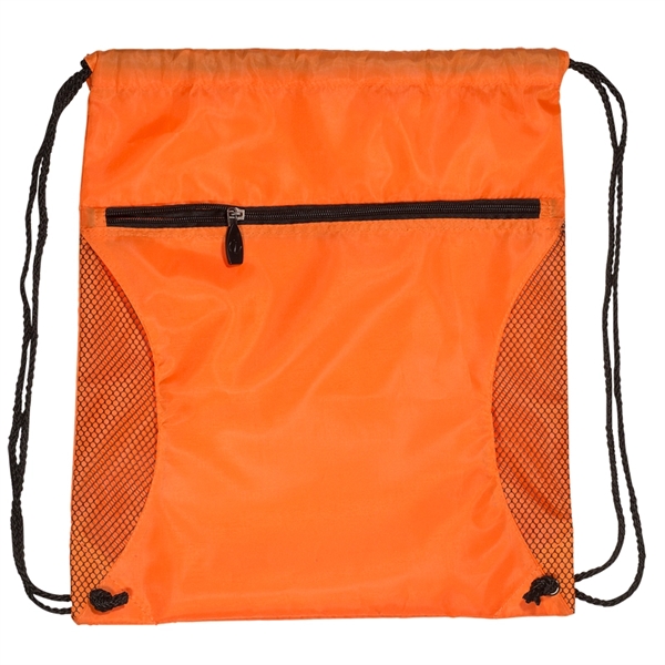 Mesh Drawstring Backpack - Image 7