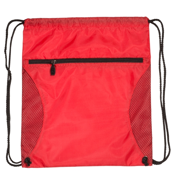 Mesh Drawstring Backpack - Image 9