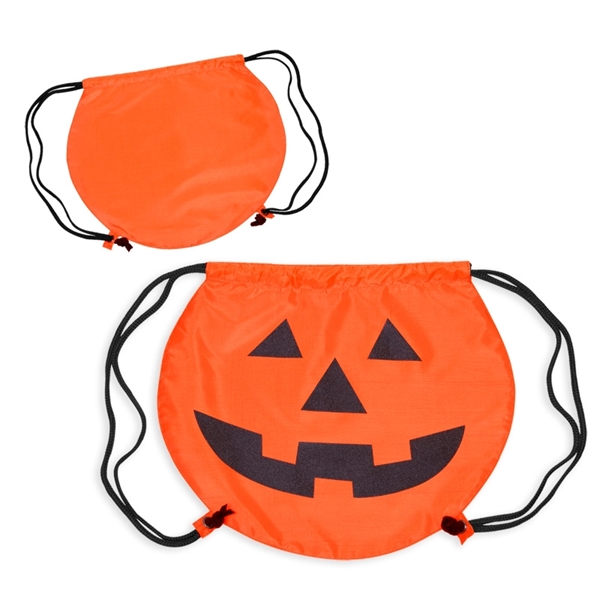Pumpkin Drawstring Backpack - Image 3