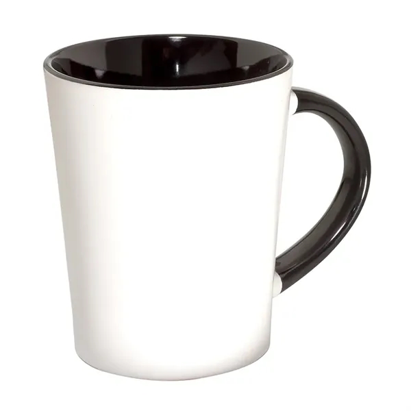 12 oz. Two-Tone Curve Ceramic Mug - Image 5