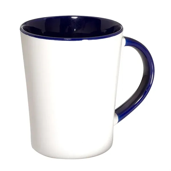 12 oz. Two-Tone Curve Ceramic Mug - Image 6