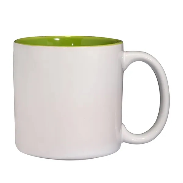 14 oz. Glossy Jamocha Ceramic Mug - Image 7