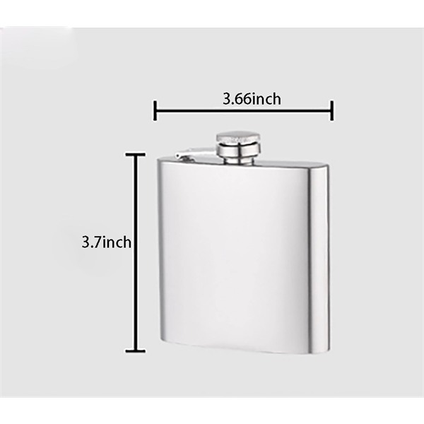 Stainless Steel Flask Set of  Four     - Image 2