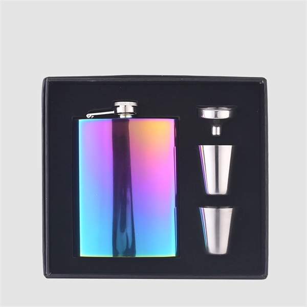 Stainless Steel Flask Set of  Four     - Image 3
