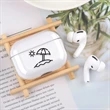 Full Protective AirPods  Pro charging case PC cover and skin - Image 2