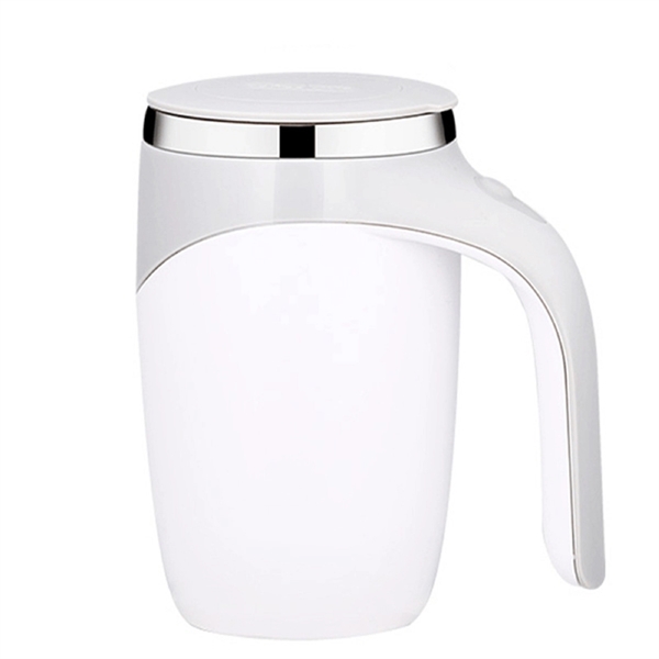 15 oz Automatic Stirring Stainless Steel Coffee Cup