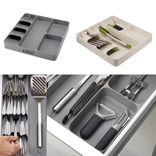 Cutlery Drawer Organizer Box - Image 1