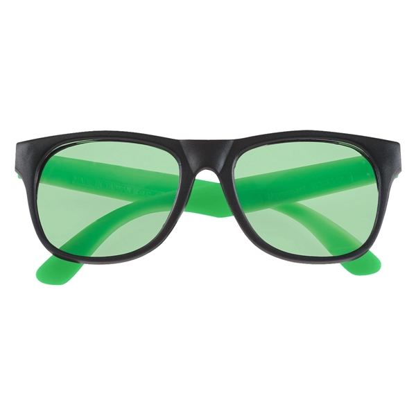 Tinted Lenses Rubberized Sunglasses - Image 14