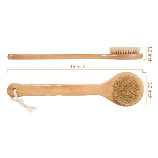 Bristle Long Handle Brush - Image 2