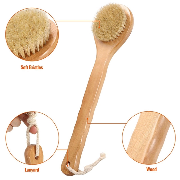 Bristle Long Handle Brush - Image 4