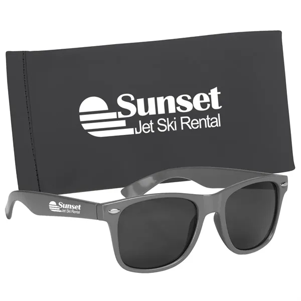 Malibu Sunglasses With Pouch - Image 20