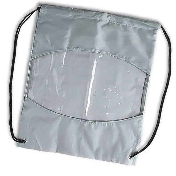Clear-View Drawstring Bag - Image 6