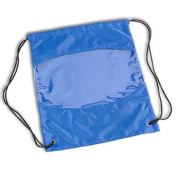 Clear-View Drawstring Bag - Image 7
