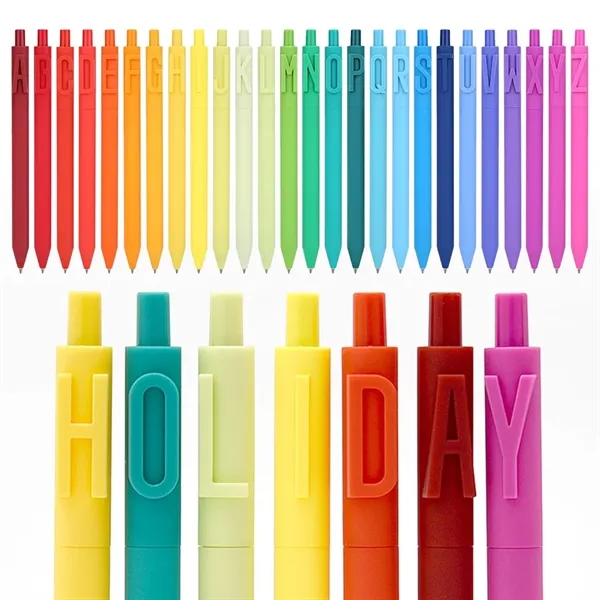 Kaco Alphabet Gel Ink Pens - Image 1