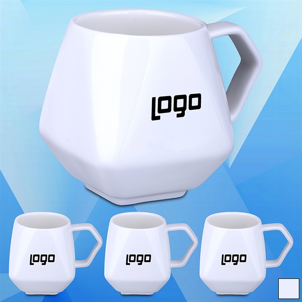 10 oz Espresso Ceramic Cup - Image 1