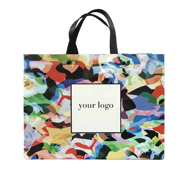 Custom Logo Imprinted Paper Material Gift Bags Shopping Bags - Image 2