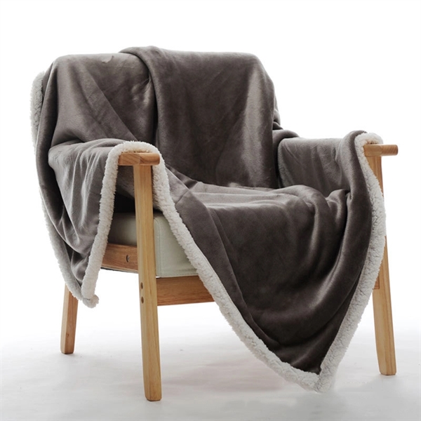 Custom Label Flannel Fleece Blanket Sofa Throw Blanket Multi - Image 10