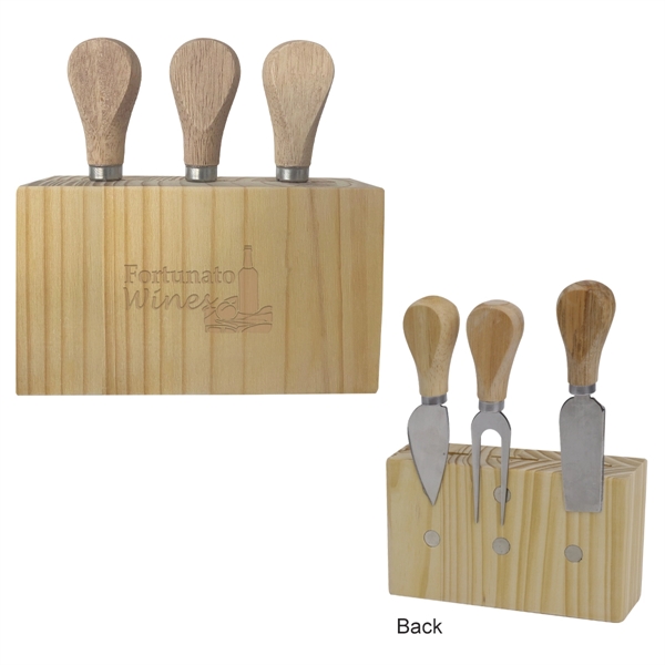 3-Piece Cheese Cutlery Set - Image 2