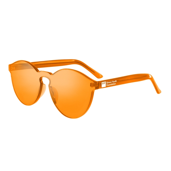 Soho Tinted Frame Sunglasses - Image 3