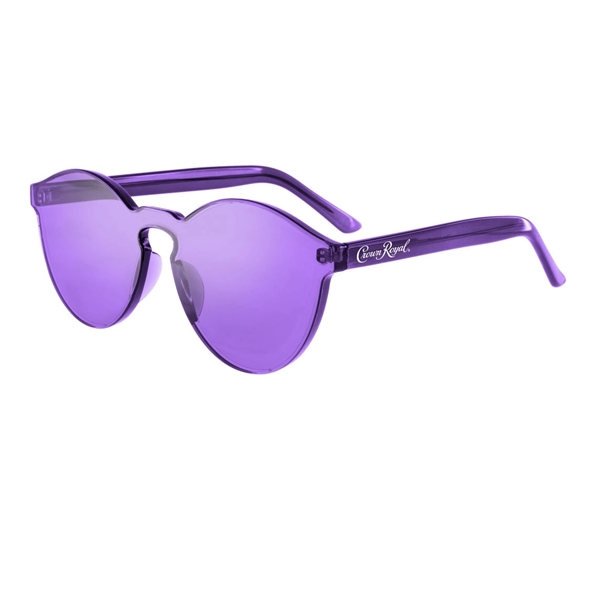 Soho Tinted Frame Sunglasses - Image 4