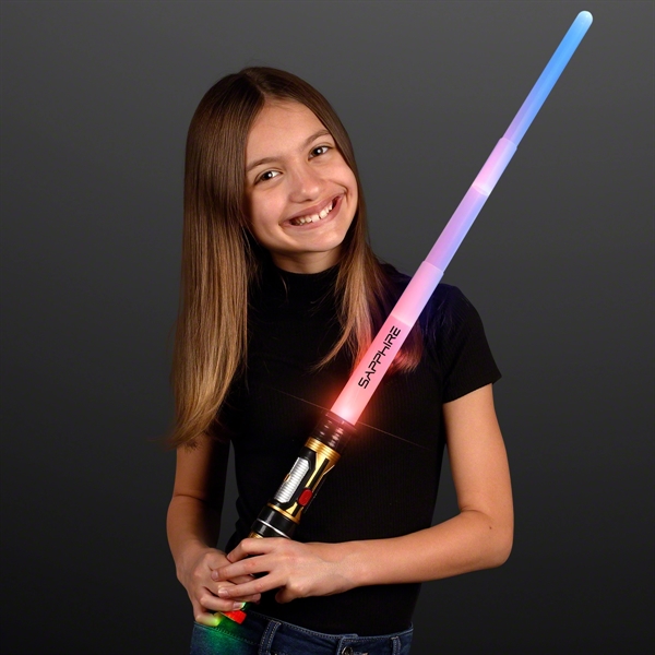 Sound and Motion Expanding Light Saber for Kids - Image 2
