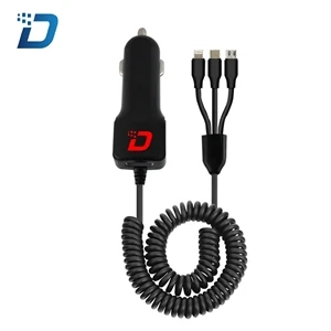 2.1A USB Car phone Charger(3 in 1 set)
