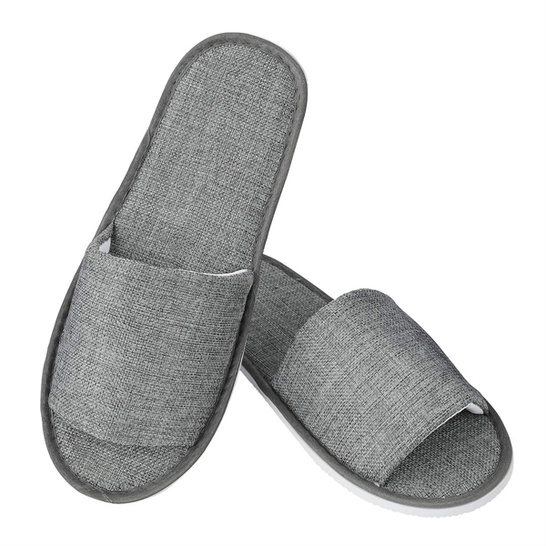 Breathable Hotel Guests Disposable Slippers - Image 4
