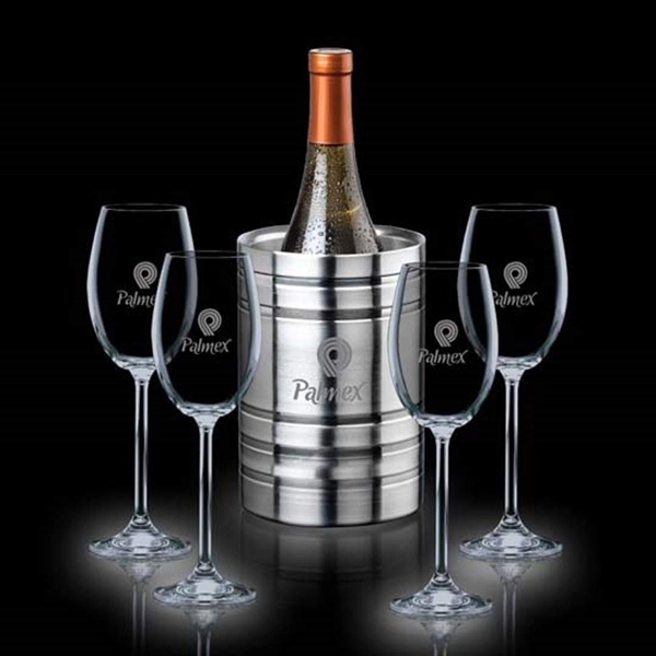 Perla Wine Cooler & Woodbridge Set - Image 2