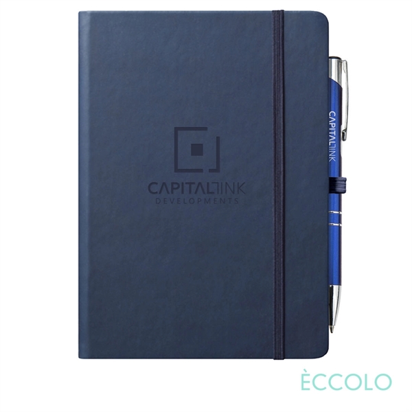 Eccolo® Cool Journal/Clicker Pen - (L) - Image 2