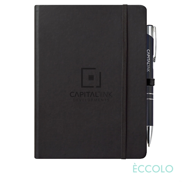 Eccolo® Cool Journal/Clicker Pen - (L) - Image 3