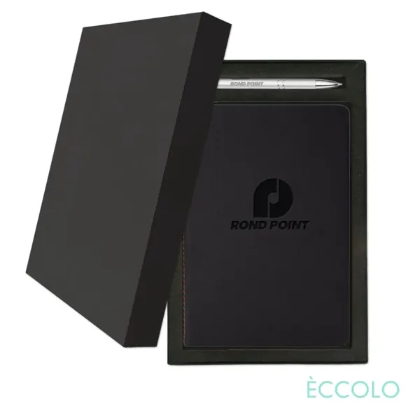 Eccolo® New Wave Journal/Clicker Pen Gift Set - (M)