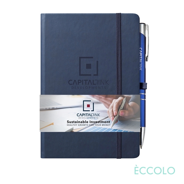 Eccolo® Cool Journal/Clicker Pen - (M) - Image 2