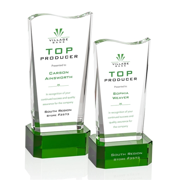 Violetta Award on Base - Green - Image 1