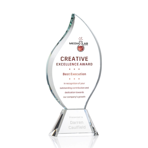 Norina Flame VividPrint™ Award - Clear - Image 2