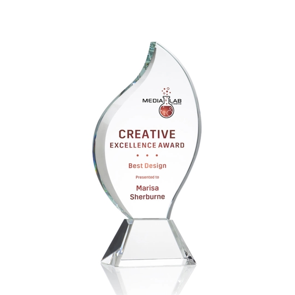 Norina Flame VividPrint™ Award - Clear - Image 3