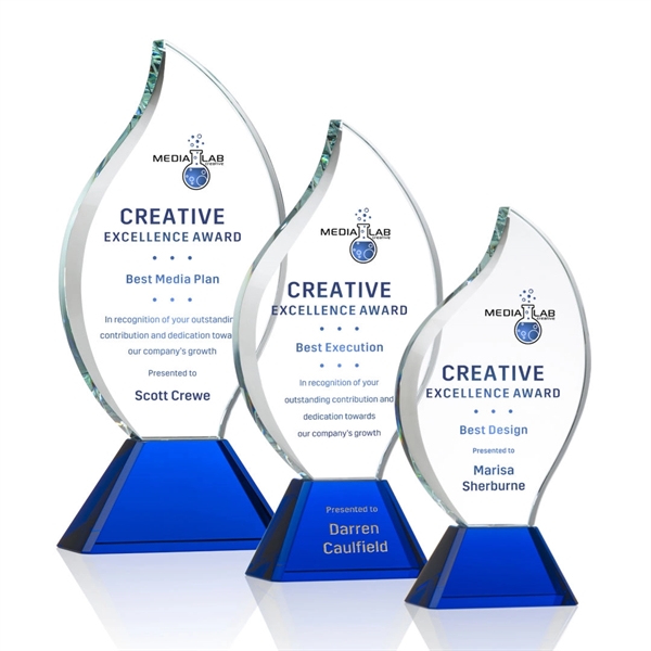 Norina Flame VividPrint™ Award - Blue - Image 1