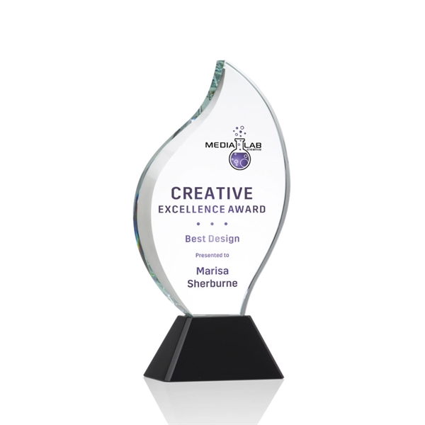 Norina Flame VividPrint™ Award - Black - Image 3