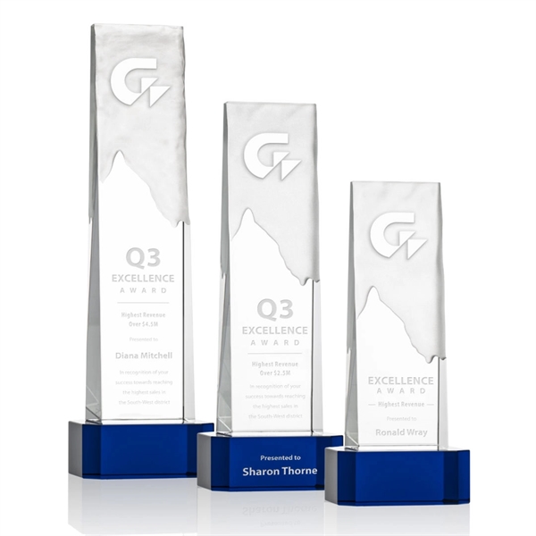 Rushmore Award on Base - Blue - Image 1