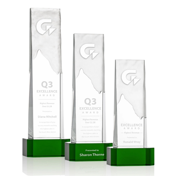 Rushmore Award on Base - Green - Image 1
