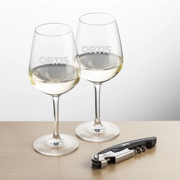 Swiss Force® Opener & 2 Mandelay Wine - Image 1
