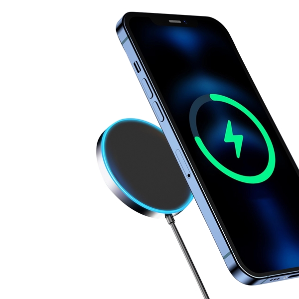 15W Magnet Wireless Charger Work With IPhone 12 And Any QI E - Image 9