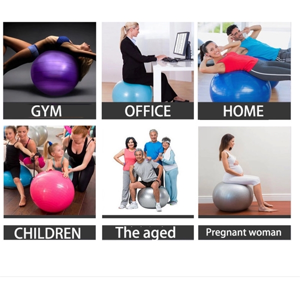 PVC Yoga Gym ball - Image 3