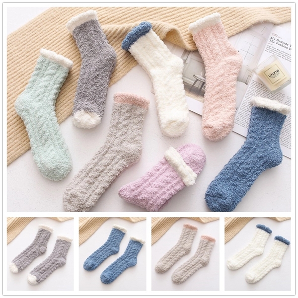 Fashion Fuzzy Warm Feet Socks